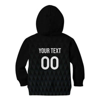 Custom Germany Rugby Kid Hoodie Black Eagles Special Style