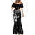Custom Germany Rugby Mermaid Dress Black Eagles Special Style