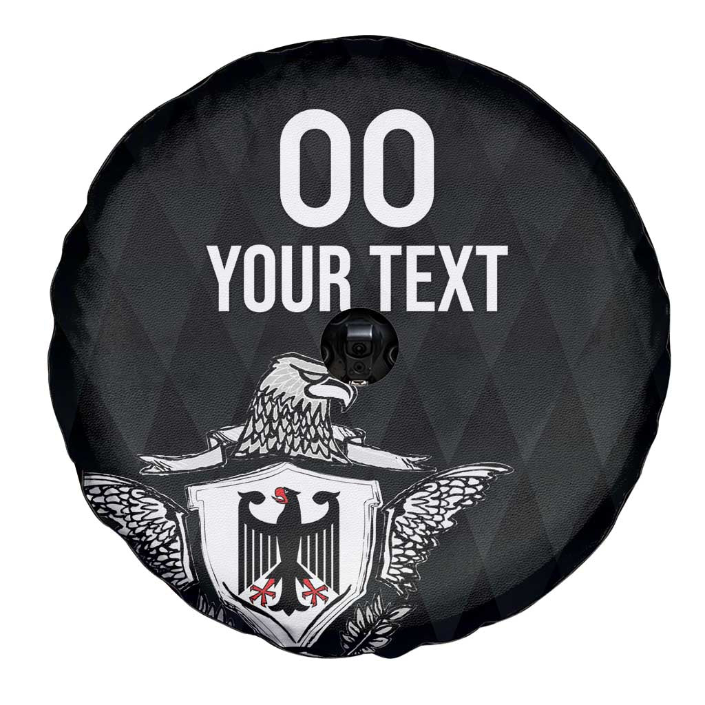 Custom Germany Rugby Spare Tire Cover Black Eagles Special Style - Wonder Print Shop