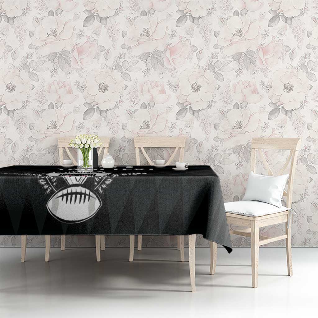 Custom Germany Rugby Tablecloth Black Eagles Special Style - Wonder Print Shop