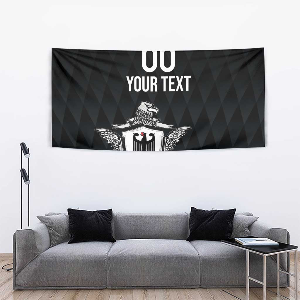 Custom Germany Rugby Tapestry Black Eagles Special Style - Wonder Print Shop