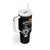 Custom Germany Rugby Tumbler With Handle Black Eagles Special Style - Wonder Print Shop