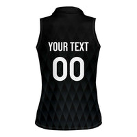 Custom Germany Rugby Women Sleeveless Polo Shirt Black Eagles Special Style - Wonder Print Shop