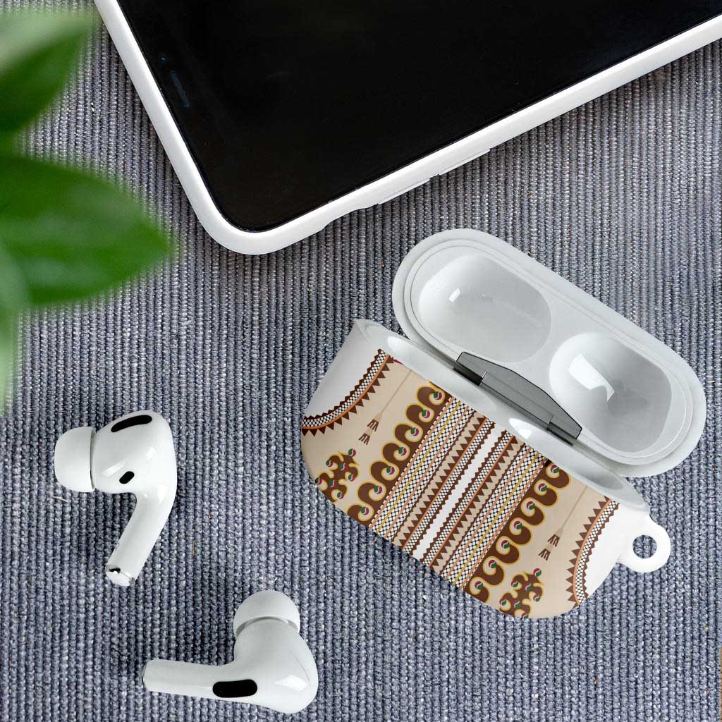 Hutsul Keptar Ukraine AirPods Case Carpathian Folk Embroidery Heritage Style - Wonder Print Shop