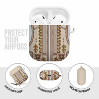 Hutsul Keptar Ukraine AirPods Case Carpathian Folk Embroidery Heritage Style - Wonder Print Shop
