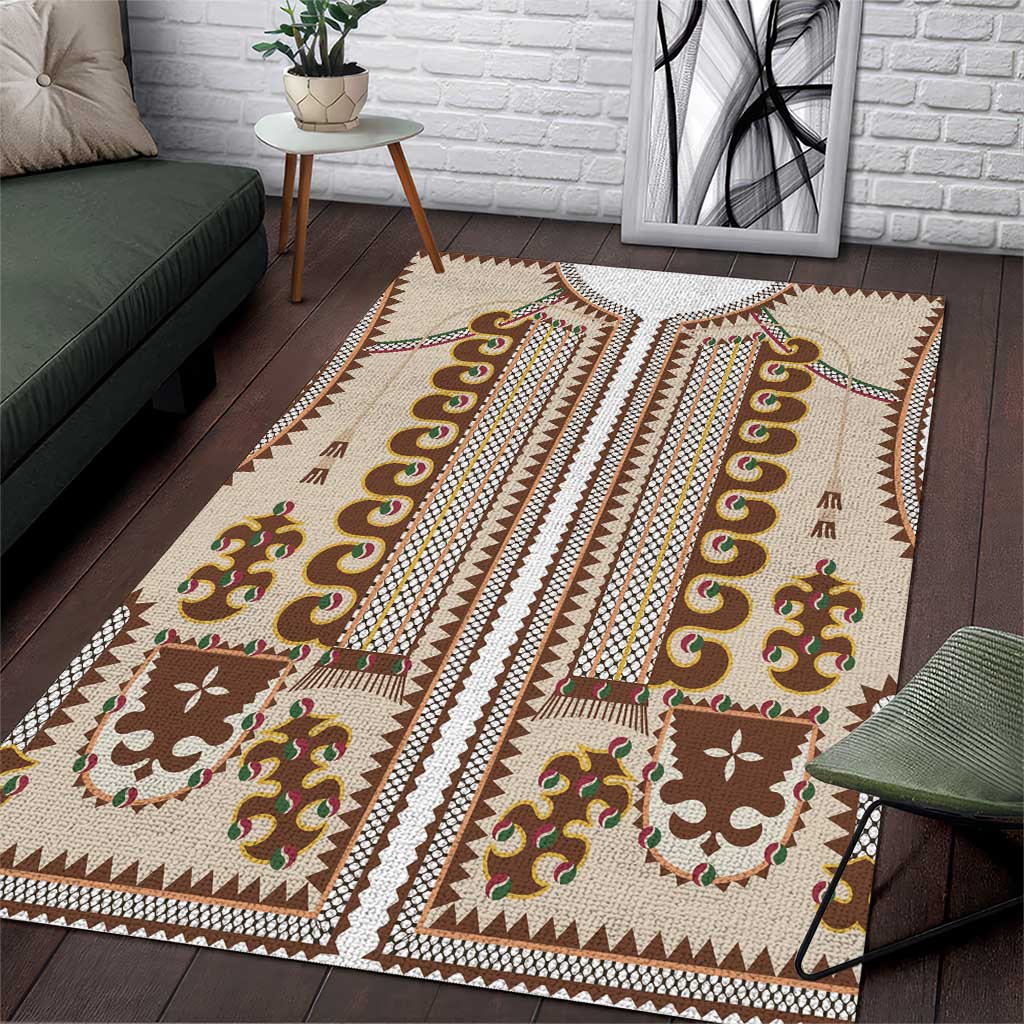 Hutsul Keptar Ukraine Area Rug Carpathian Folk Embroidery Heritage Style - Wonder Print Shop