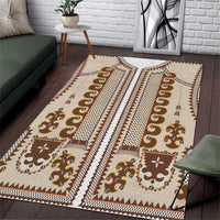 Hutsul Keptar Ukraine Area Rug Carpathian Folk Embroidery Heritage Style - Wonder Print Shop