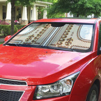 Hutsul Keptar Ukraine Auto Sun Shade Carpathian Folk Embroidery Heritage Style - Wonder Print Shop