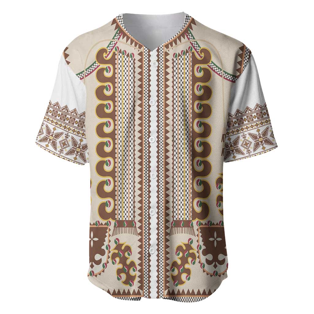 Hutsul Keptar Ukraine Baseball Jersey Carpathian Folk Embroidery Heritage Style - Wonder Print Shop