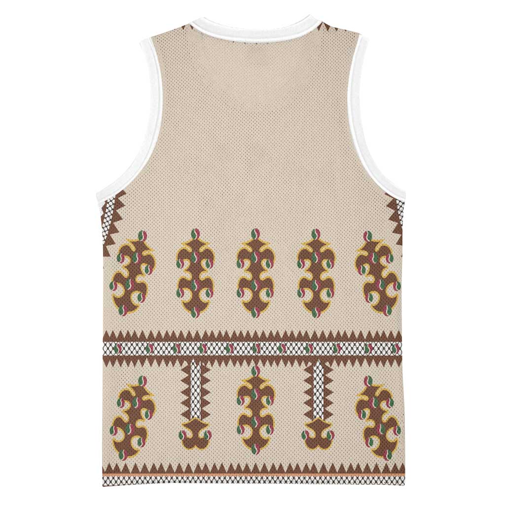 Hutsul Keptar Ukraine Basketball Jersey Carpathian Folk Embroidery Heritage Style - Wonder Print Shop