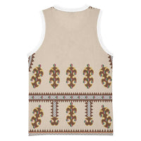 Hutsul Keptar Ukraine Basketball Jersey Carpathian Folk Embroidery Heritage Style - Wonder Print Shop