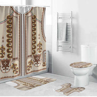 Hutsul Keptar Ukraine Bathroom Set Carpathian Folk Embroidery Heritage Style - Wonder Print Shop