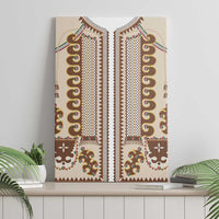 Hutsul Keptar Ukraine Canvas Wall Art Carpathian Folk Embroidery Heritage Style - Wonder Print Shop