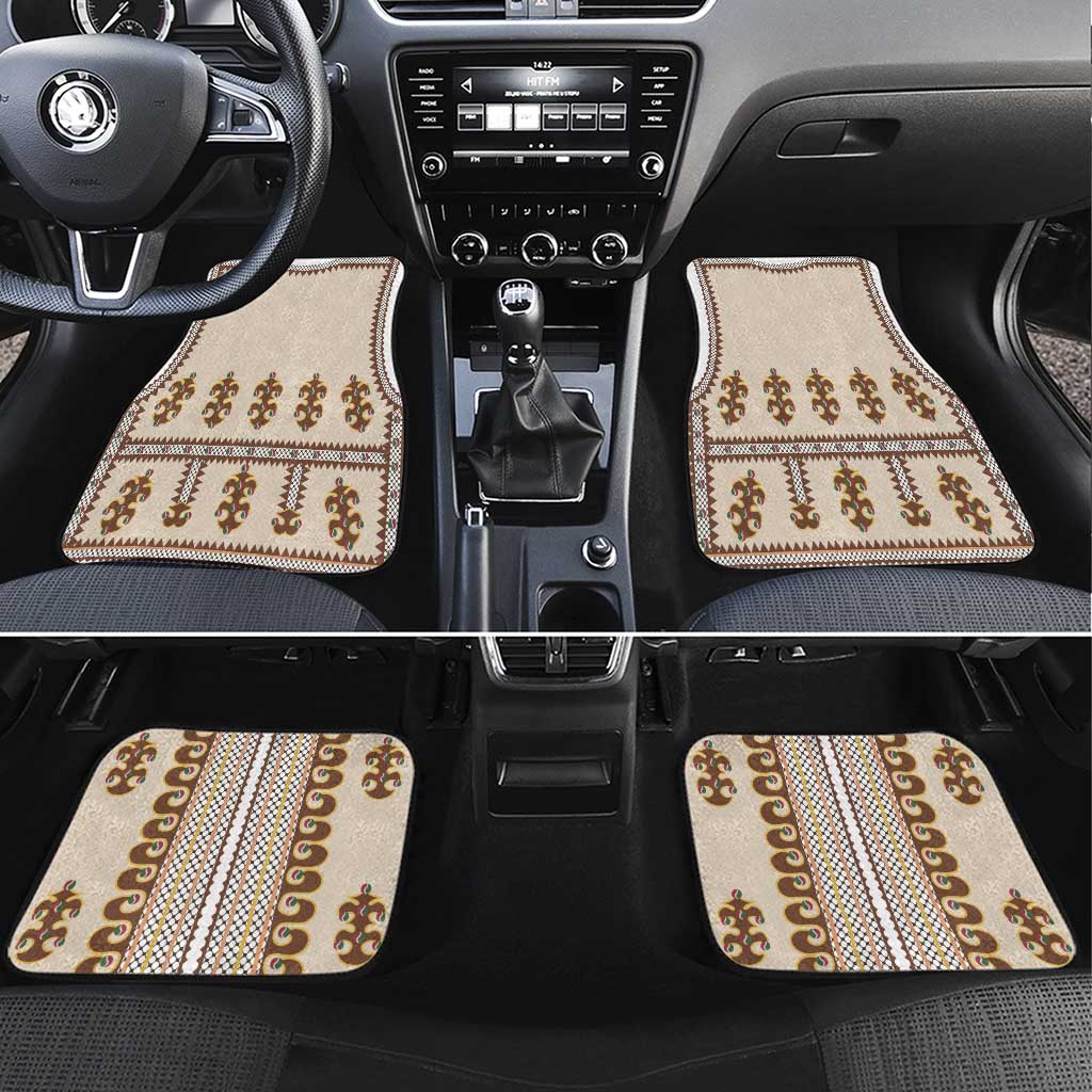 Hutsul Keptar Ukraine Car Mats Carpathian Folk Embroidery Heritage Style - Wonder Print Shop