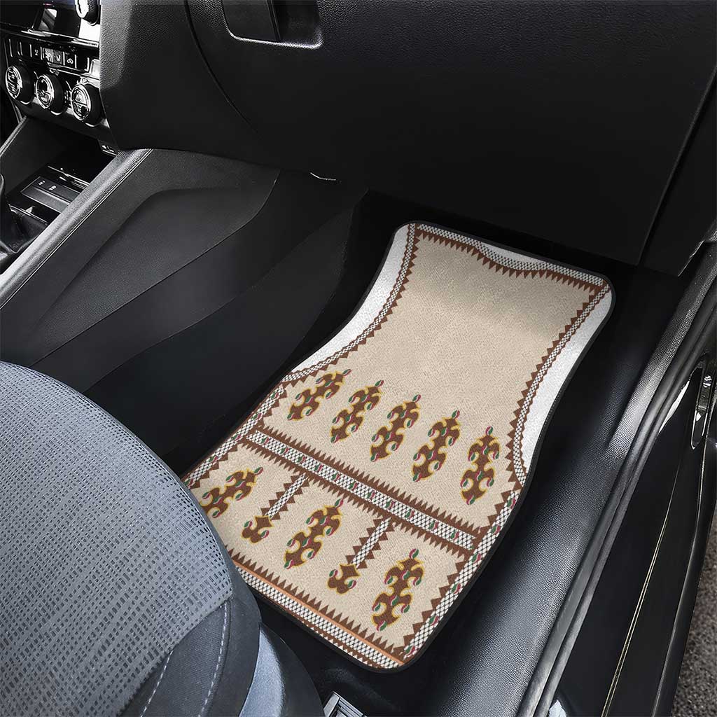 Hutsul Keptar Ukraine Car Mats Carpathian Folk Embroidery Heritage Style - Wonder Print Shop