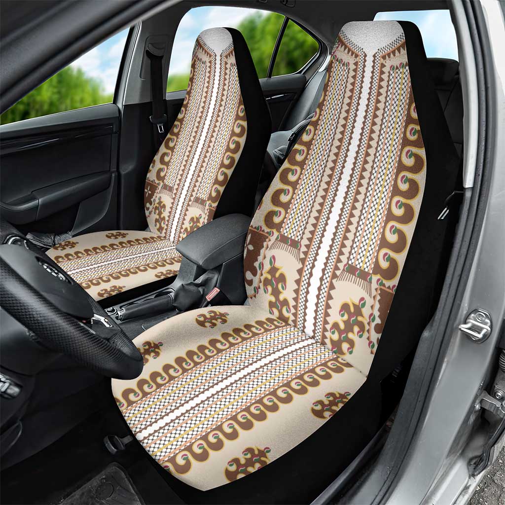Hutsul Keptar Ukraine Car Seat Cover Carpathian Folk Embroidery Heritage Style - Wonder Print Shop