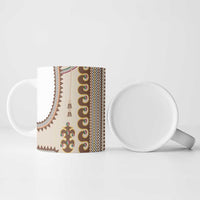 Hutsul Keptar Ukraine Ceramic Mug Carpathian Folk Embroidery Heritage Style - Wonder Print Shop