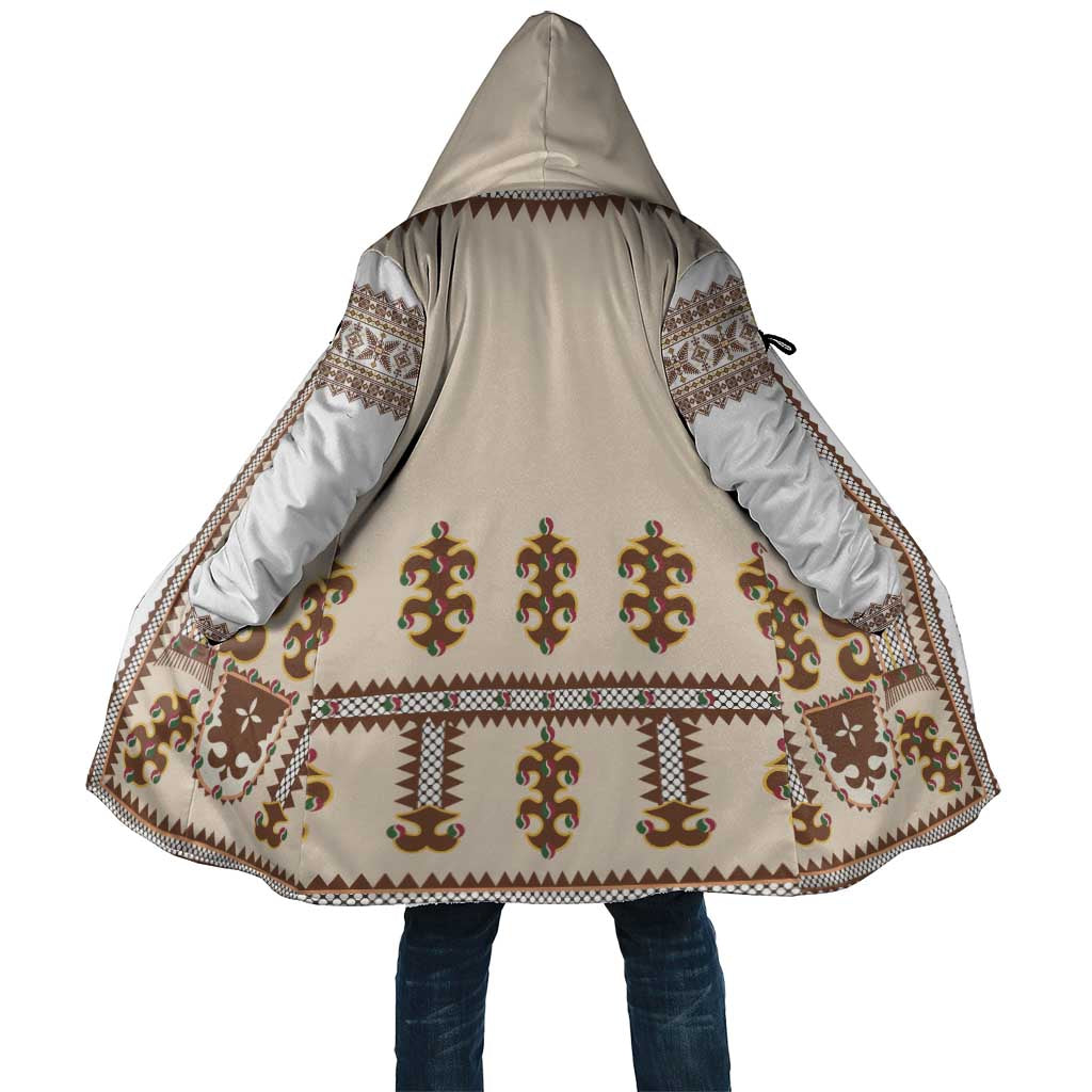 Hutsul Keptar Ukraine Cloak Carpathian Folk Embroidery Heritage Style - Wonder Print Shop