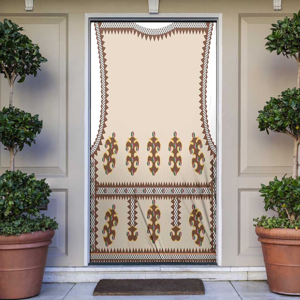 Hutsul Keptar Ukraine Door Cover Carpathian Folk Embroidery Heritage Style - Wonder Print Shop