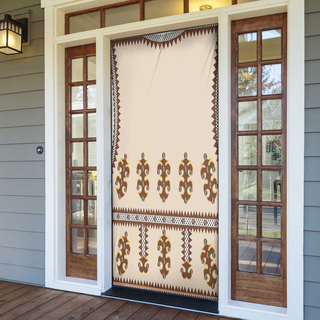 Hutsul Keptar Ukraine Door Cover Carpathian Folk Embroidery Heritage Style - Wonder Print Shop