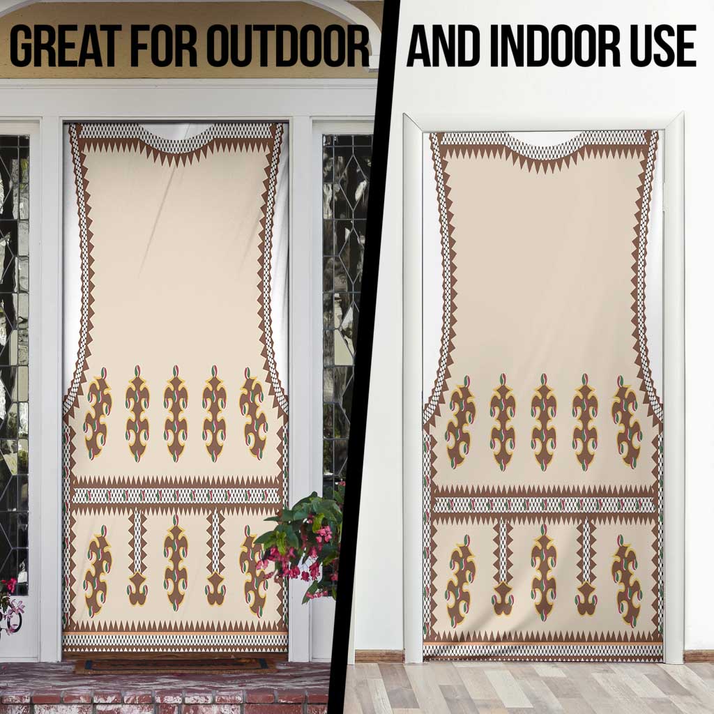 Hutsul Keptar Ukraine Door Cover Carpathian Folk Embroidery Heritage Style - Wonder Print Shop