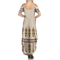 Hutsul Keptar Ukraine Family Matching Summer Maxi Dress and Hawaiian Shirt Carpathian Folk Embroidery Heritage Style