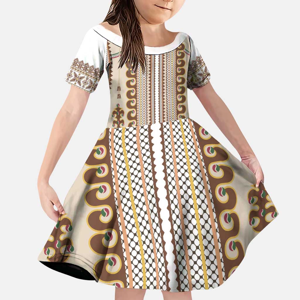 Hutsul Keptar Ukraine Family Matching Tank Maxi Dress and Hawaiian Shirt Carpathian Folk Embroidery Heritage Style