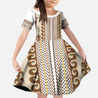 Hutsul Keptar Ukraine Family Matching Tank Maxi Dress and Hawaiian Shirt Carpathian Folk Embroidery Heritage Style