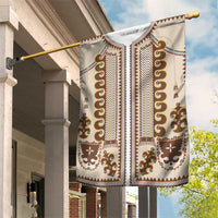 Hutsul Keptar Ukraine Garden Flag Carpathian Folk Embroidery Heritage Style - Wonder Print Shop