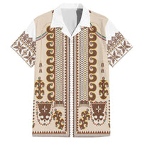 Hutsul Keptar Ukraine Hawaiian Shirt Carpathian Folk Embroidery Heritage Style - Wonder Print Shop