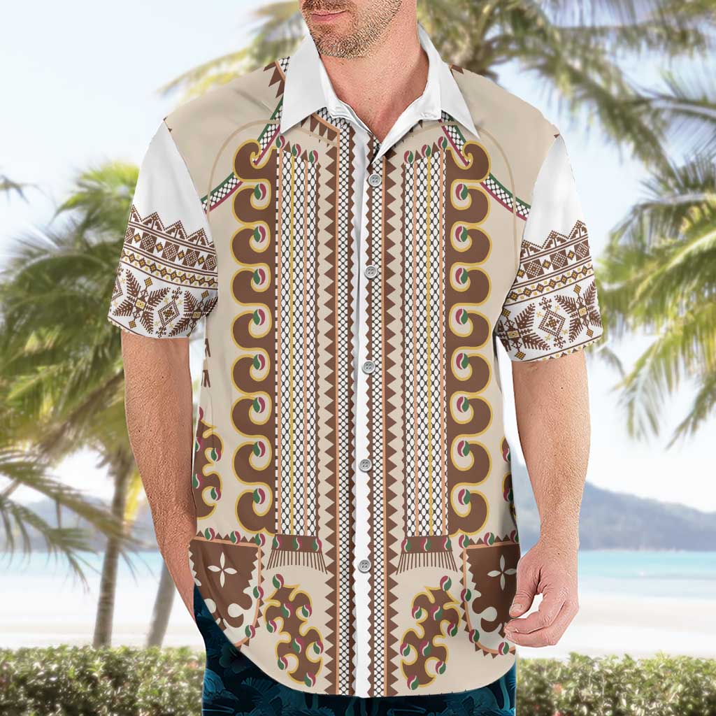 Hutsul Keptar Ukraine Hawaiian Shirt Carpathian Folk Embroidery Heritage Style - Wonder Print Shop