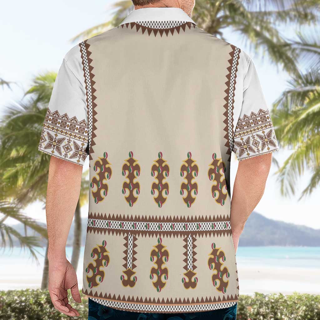Hutsul Keptar Ukraine Hawaiian Shirt Carpathian Folk Embroidery Heritage Style - Wonder Print Shop