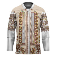 Hutsul Keptar Ukraine Hockey Jersey Carpathian Folk Embroidery Heritage Style - Wonder Print Shop