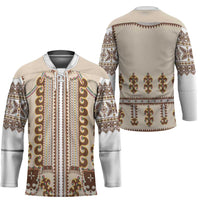 Hutsul Keptar Ukraine Hockey Jersey Carpathian Folk Embroidery Heritage Style - Wonder Print Shop