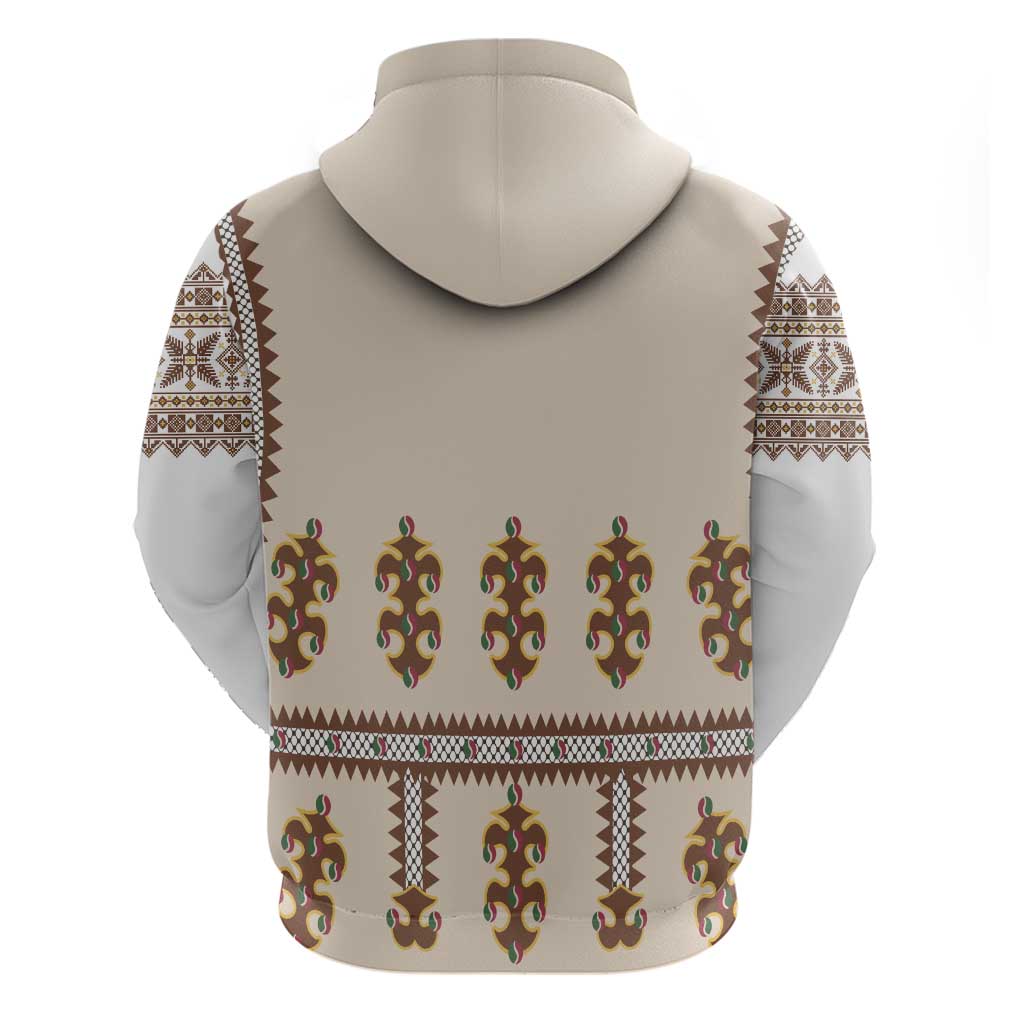 Hutsul Keptar Ukraine Hoodie Carpathian Folk Embroidery Heritage Style - Wonder Print Shop