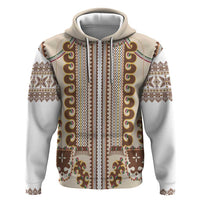 Hutsul Keptar Ukraine Hoodie Carpathian Folk Embroidery Heritage Style - Wonder Print Shop