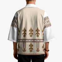 Hutsul Keptar Ukraine Kimono Carpathian Folk Embroidery Heritage Style - Wonder Print Shop