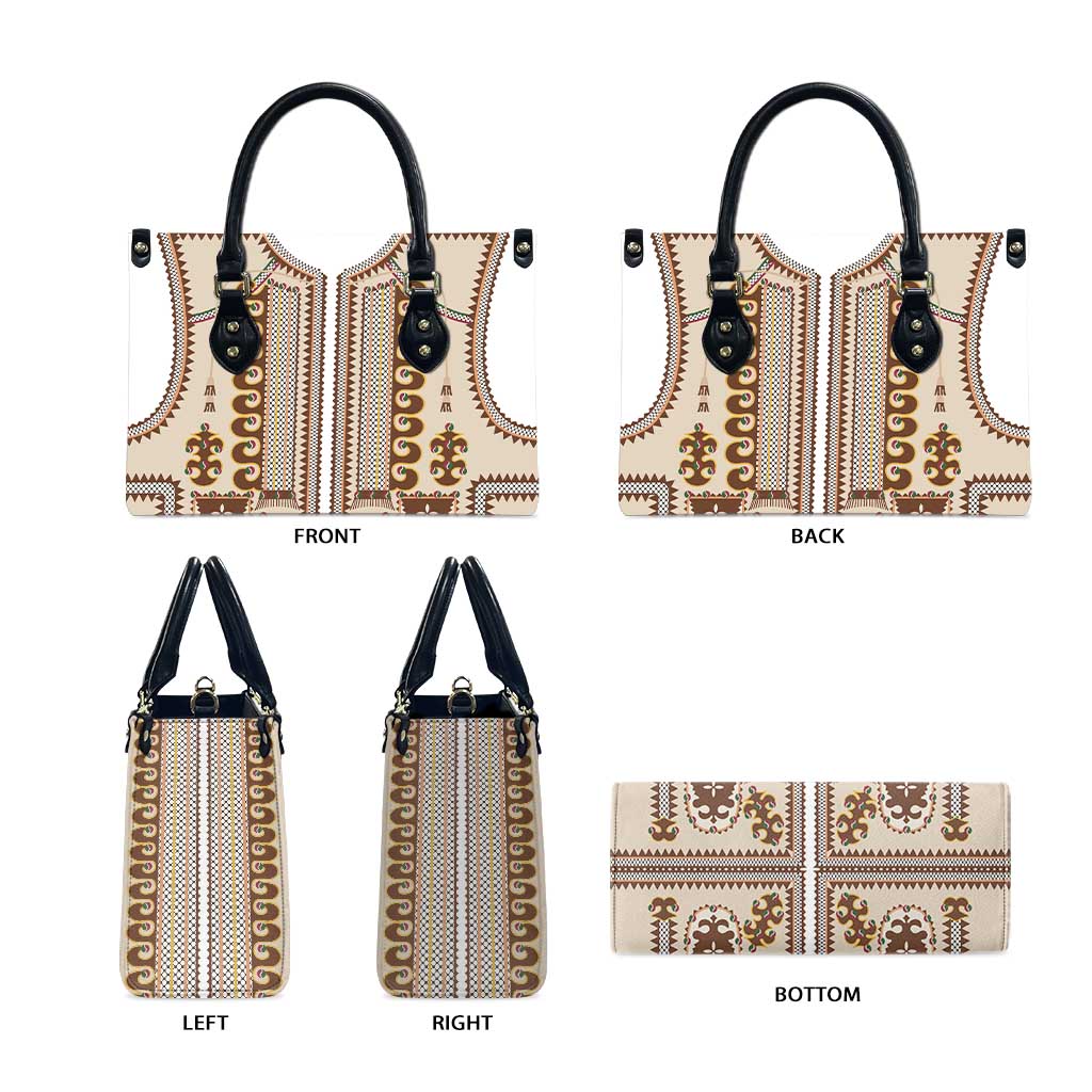 Hutsul Keptar Ukraine Leather Bag Carpathian Folk Embroidery Heritage Style - Wonder Print Shop