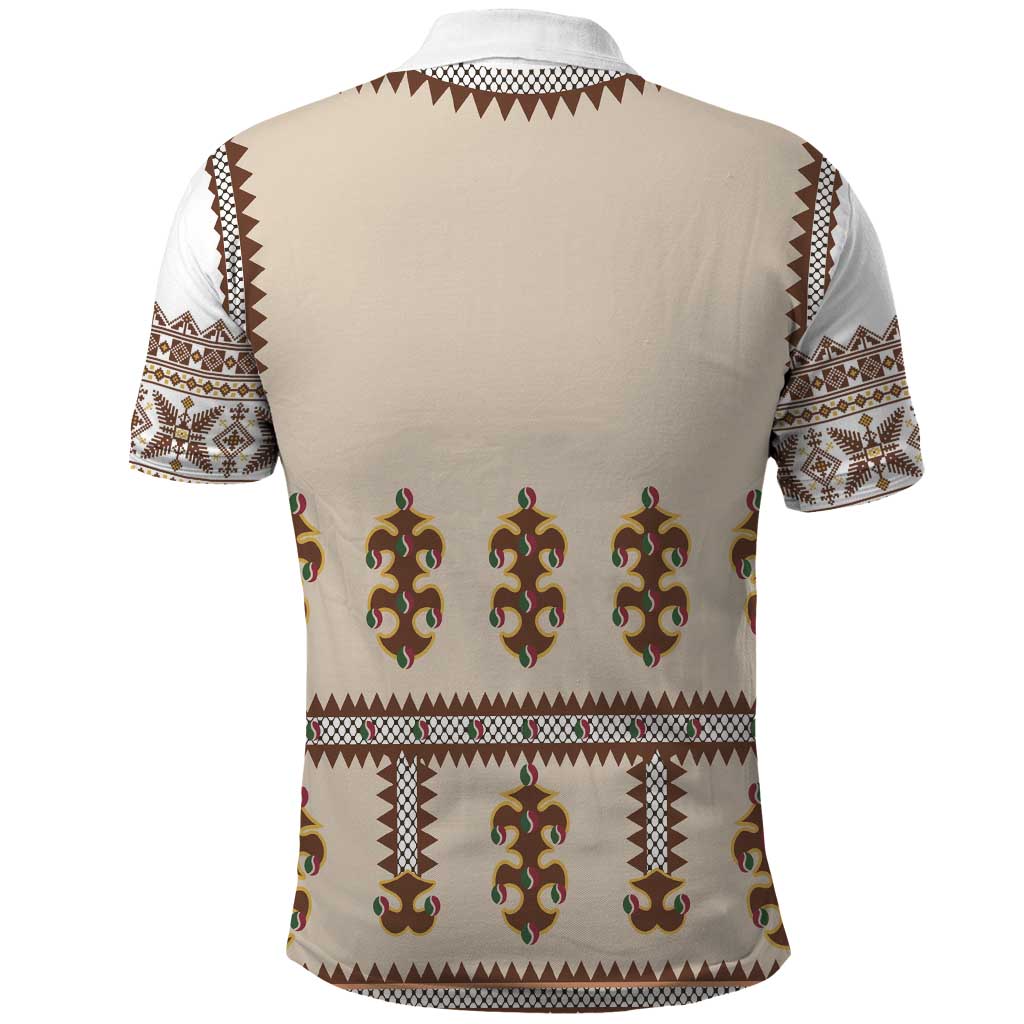 Hutsul Keptar Ukraine Polo Shirt Carpathian Folk Embroidery Heritage Style - Wonder Print Shop