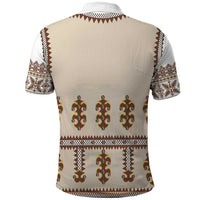 Hutsul Keptar Ukraine Polo Shirt Carpathian Folk Embroidery Heritage Style - Wonder Print Shop