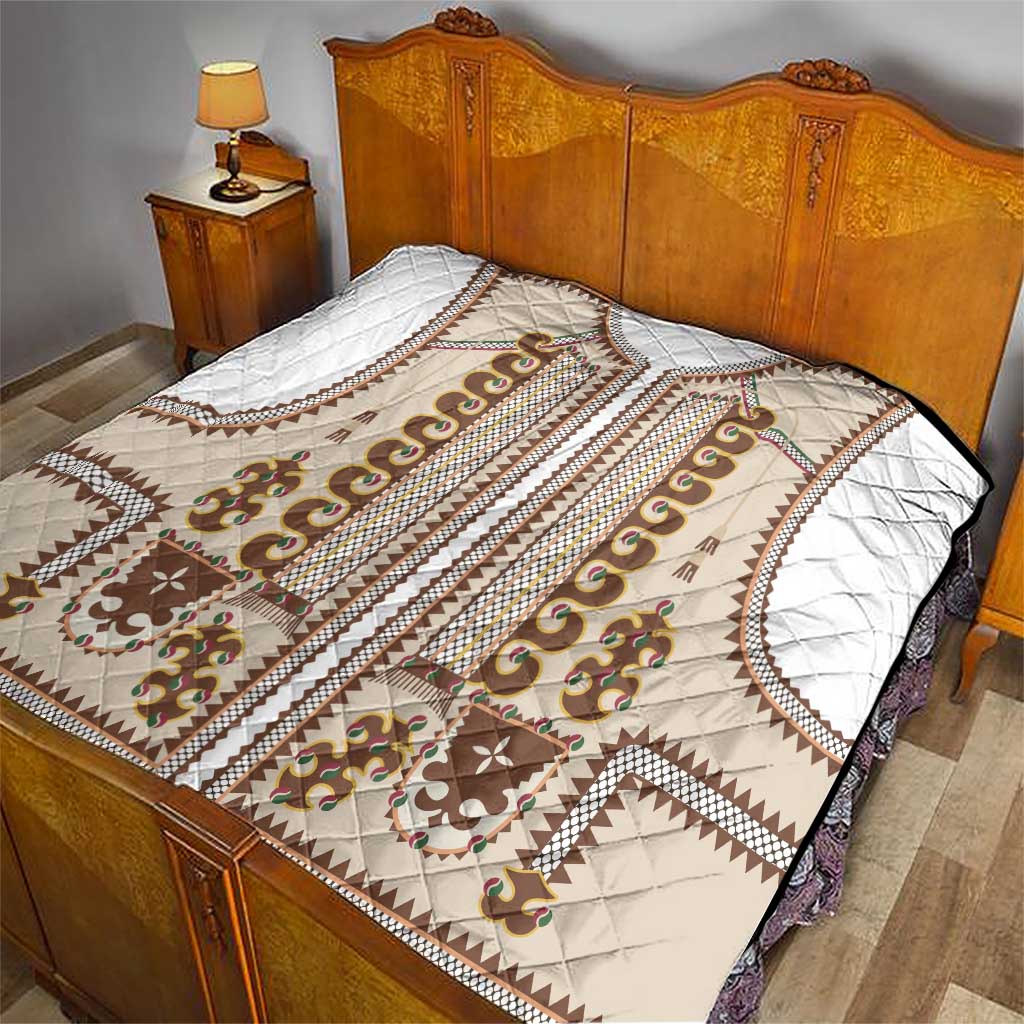 Hutsul Keptar Ukraine Quilt Carpathian Folk Embroidery Heritage Style - Wonder Print Shop