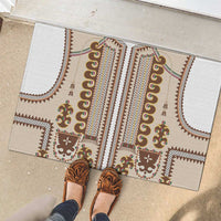 Hutsul Keptar Ukraine Rubber Doormat Carpathian Folk Embroidery Heritage Style - Wonder Print Shop