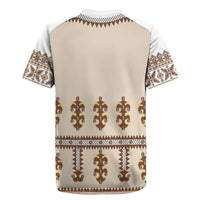 Hutsul Keptar Ukraine Rugby Jersey Carpathian Folk Embroidery Heritage Style - Wonder Print Shop
