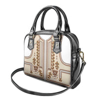Hutsul Keptar Ukraine Shoulder Handbag Carpathian Folk Embroidery Heritage Style - Wonder Print Shop