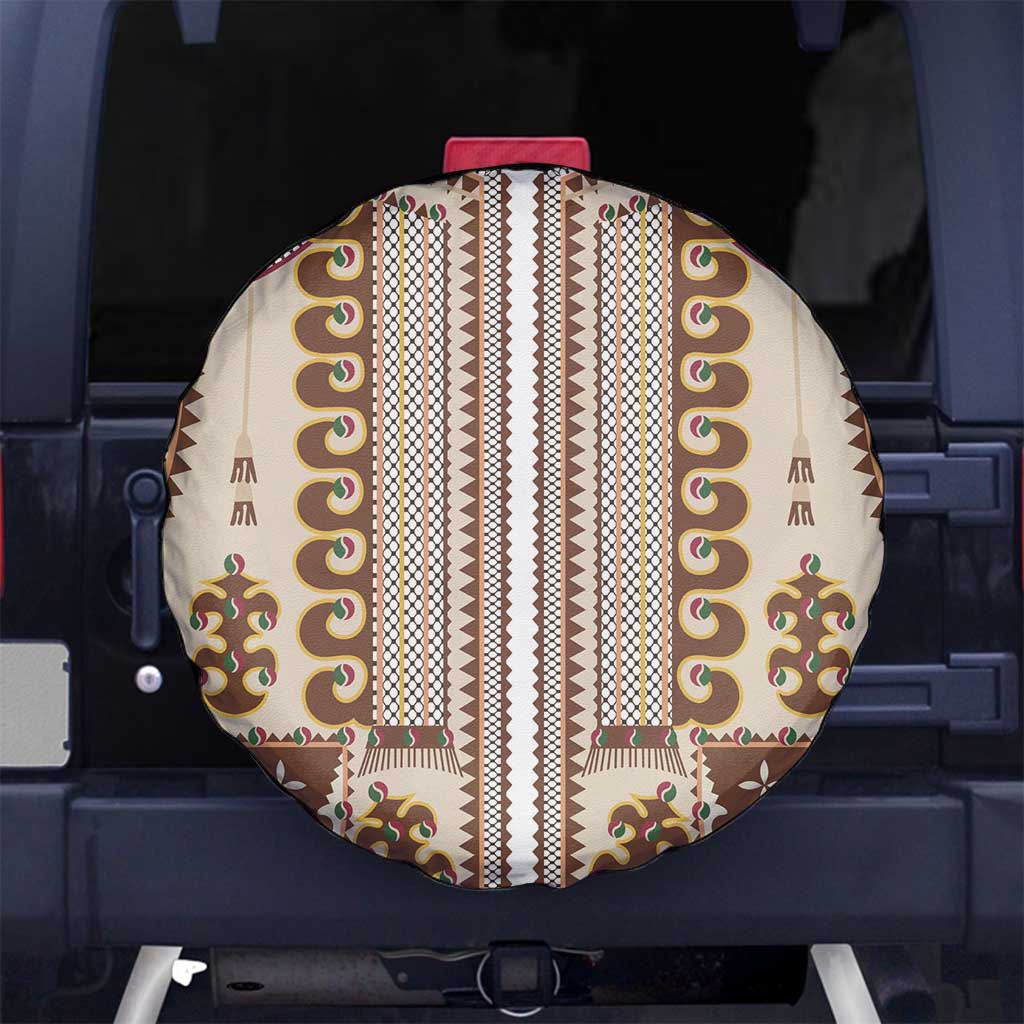 Hutsul Keptar Ukraine Spare Tire Cover Carpathian Folk Embroidery Heritage Style - Wonder Print Shop