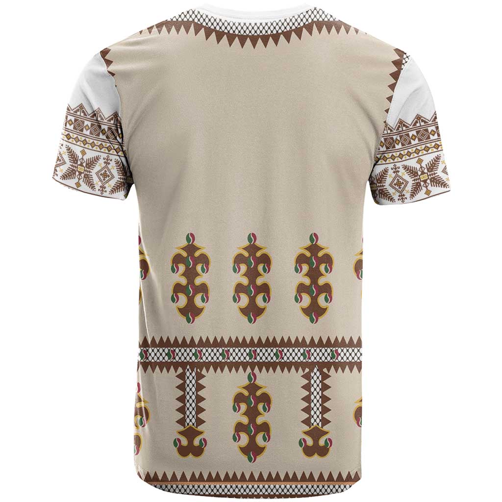 Hutsul Keptar Ukraine T Shirt Carpathian Folk Embroidery Heritage Style - Wonder Print Shop