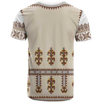 Hutsul Keptar Ukraine T Shirt Carpathian Folk Embroidery Heritage Style - Wonder Print Shop