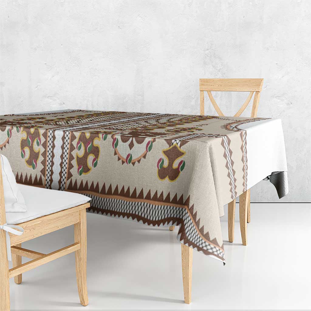 Hutsul Keptar Ukraine Tablecloth Carpathian Folk Embroidery Heritage Style - Wonder Print Shop
