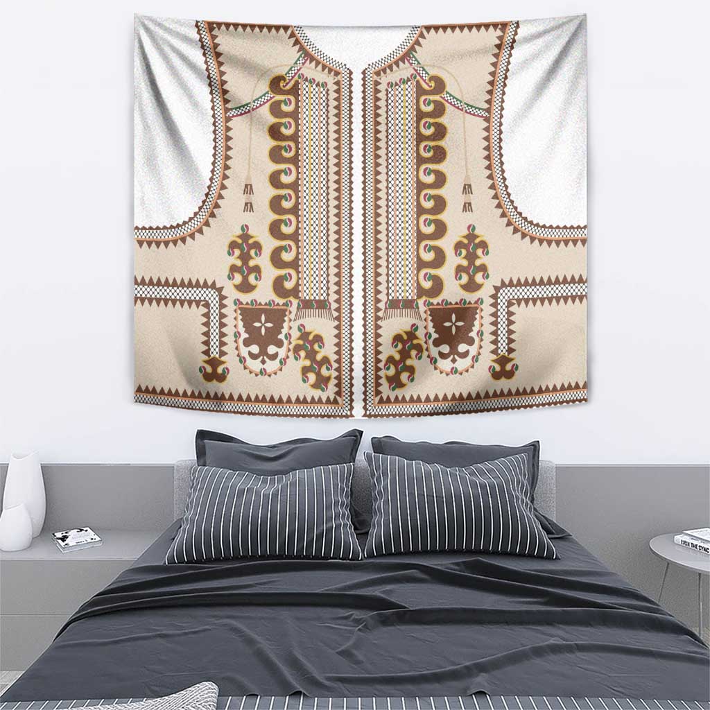 Hutsul Keptar Ukraine Tapestry Carpathian Folk Embroidery Heritage Style - Wonder Print Shop