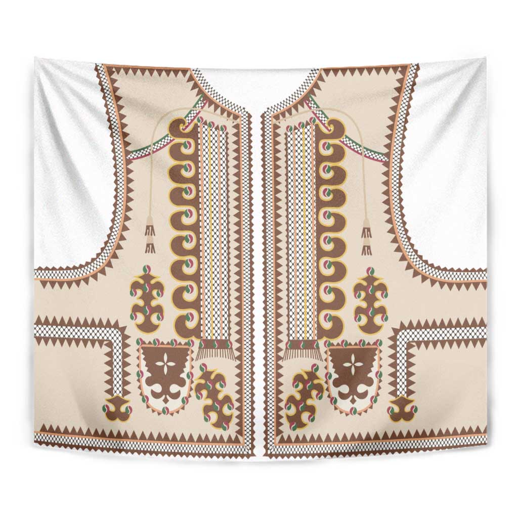 Hutsul Keptar Ukraine Tapestry Carpathian Folk Embroidery Heritage Style - Wonder Print Shop